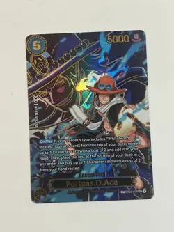 Portgas.D.Ace - EB02-028 (SP) One Piece TCG - Carrying On His Will OP13 SP RARE - Image 1