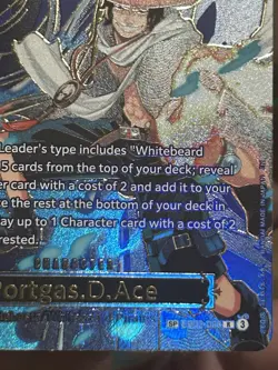 Portgas.D.Ace - EB02-028 (SP) One Piece TCG - Carrying On His Will OP13 SP RARE - Image 3