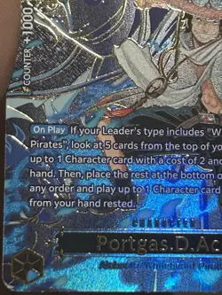 Portgas.D.Ace - EB02-028 (SP) One Piece TCG - Carrying On His Will OP13 SP RARE - Image 4