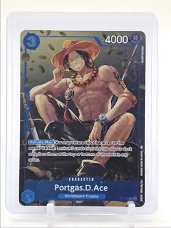 PORTGAS.D.ACE 2024 ONE PIECE TIN PACK SET VOLUME 2 PROMO #P-074 Q4517 - Image 1