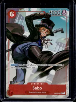 2023 One Piece Awakening of the New Era Sabo Super Rare #OP05-007 - Image 1