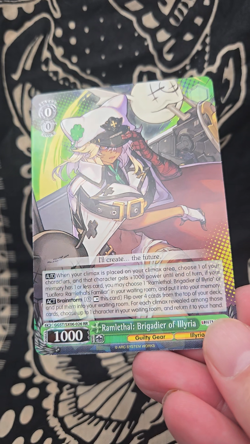 Ramlethal: Brigadier of Illyria GGST/SX06-026 RR Weiss Schwarz Guilty Gear NM - Image 2