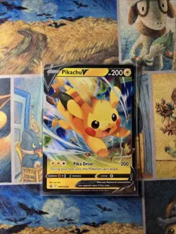 Pikachu V SWSH285 SWSH: Sword & Shield Promo Cards Holo - Image 1