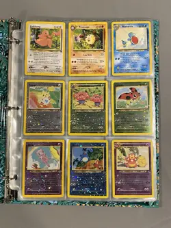 Pokemon Southern Islands Binder + 18 Cards - Image 4