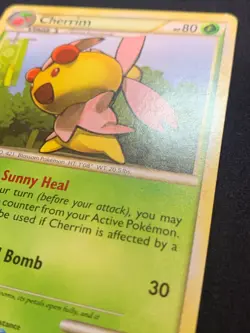CHERRIM - 28/95 - UNLEASHED - POKEMON CARD - LP - Image 3