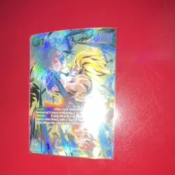 Dragon Ball Super Card Game Son Goku BT11-107 SCR Holo 45000 Power - Image 4