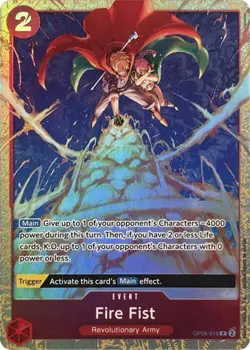 Fire Fist - OP05-019 - Premium Card Collection Best Selection Vol. 2 Promo - Image 1
