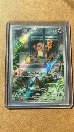 Charmander 044 Sv: Scarlet & Violet Promo Cards Holo - Minor Bend - Image 1