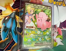 💎Pokemon TCG Journey Together Lillie's Clefairy EX Card 184/159 Sir💎 - Image 3