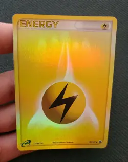 Pokemon. Electric Energy Card. 109/109. Lightly Played. Holo! - Image 2