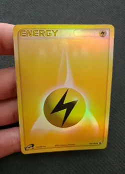 Pokemon. Electric Energy Card. 109/109. Lightly Played. Holo! - Image 3
