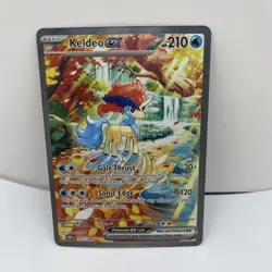 Pokemon TCG Keldeo EX White Flare Card 167/086 NM Condition - Image 1