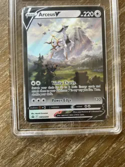 Arceus V SWSH204 Black Star Promo HGA 9.5 GEM MINT Pokemon Card Graded - Image 3