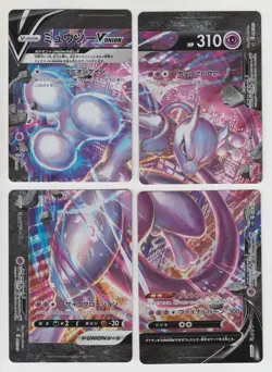Pokemon Card Sword & Shield Mewtwo V-Union 4 Card Set 005-008/013 SP5 Japanese - Image 1