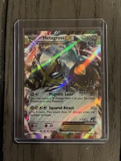 Pokemon TCG Metagross EX Black Star Promo Rare Card 11/113 NM/MT Condition - Image 1