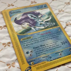 Suicune 4Ever Black Star Promo 53 WOTC English eReader Card 2002 LP+ - Image 1