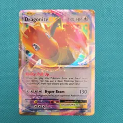 Pokemon TCG Dragonite-EX Evolutions Holo Rare Card 72/108 - Image 1