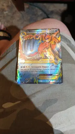 M Swampert EX - XY87 - Black Star Promo Pokemon Card - Image 1