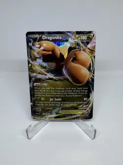 Pokemon TCG Dragonite EX Ultra Rare Holo Card 74/111 XY Furious Fists - Image 1