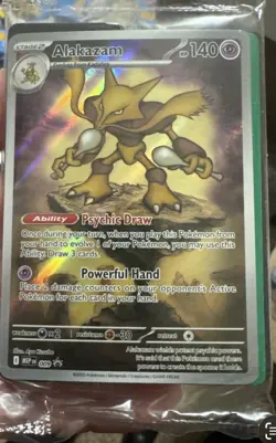 Alakazam 009 Black Star Promo SEALED Stage 2 Pokemon Card - Image 1