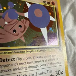 Hitmontop #3/75 Holo Rare 2001 Neo Discovery Vintage Pokemon Card LP/NM - Image 3