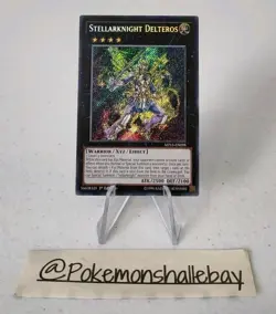 Stellarknight Delteros MP15-EN098 *VLP* 1st Edition Secret Rare Yugioh Card - Image 1