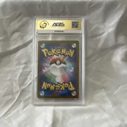 Pokemon Mega Charizard X EX Inferno X #013 AGS 9.5 Full Art Holo Card Japanese - Image 2