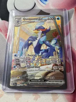 Quaquaval ex 260/193 Special Illustration Rare Paldea Evolved Pokemon Card NM - Image 1
