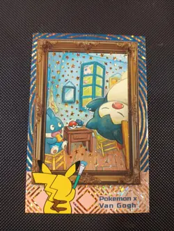 Snorlax Munchlax Van Gogh Gold Ice Holo Electric Pikachu Card Database Peru - Image 1