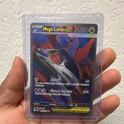 Pokemon TCG Mega Latias EX 102/108 XY Roaring Skies Holo Card English - Image 2