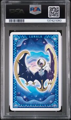 2016 POKEMON MOON PLAYING CARDS 7 OF SPADES TYPE: NULL PSA 9 - Image 2