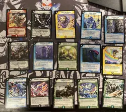 Duel Masters Tcg Lot Of 15 Cards DM07 Thundercharge Of Ultra Destruction - Image 1