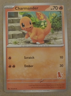 Charmander Card My First Battle Charmander Stamped Deck Exclusive - Image 1