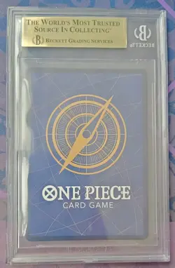 BGS 10 One Piece TCG Card Game Chinese Shanks OP01-120 Prize 2023 Championship - Image 2
