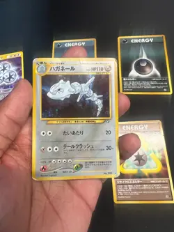 Steelix No. 208 Japanese Lot Heavy Play Neo Genesis Pokemon Trading Card Game - Image 2