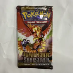 2010 Pokemon Cards TCG Heart Gold Soul Silver New Sealed Booster Pack UNWEIGHED - Image 1
