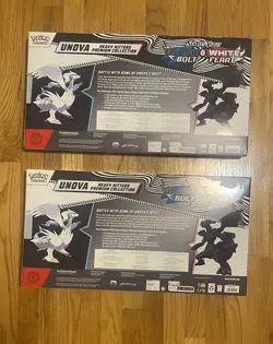 Pokemon TCG UNOVA Heavy Hitters Premium Collection Costco 2 Boxes Cards - Image 2