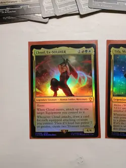 Mtg Final Fantasy VII 7 Commander Deck Precon Limit Break Opened - Image 1