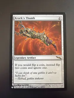 Krark's Thumb The List Reprints Regular - Image 1