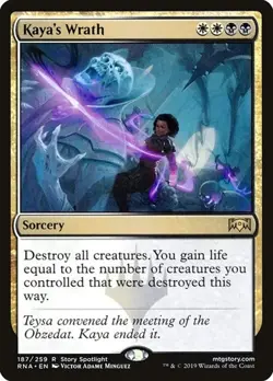 Kaya's Wrath - Foil RNA NM MTG - Image 1