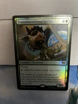 Transdimensional Bovine - Foil R MTG Teenage Mutant Ninja Turtles M/NM, - Image 1