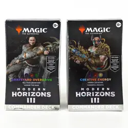 Magic the Gathering Modern Horizons 3 Satya Disa Commander Deck Pair - Sealed -N - Image 1