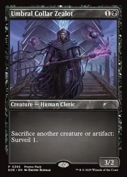 Umbral Collar Zealot - Foil Promo EOE NM MTG - Image 1