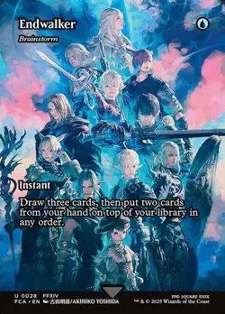 Brainstorm "Endwalker" - Foil Showcase FCA NM MTG - Image 1