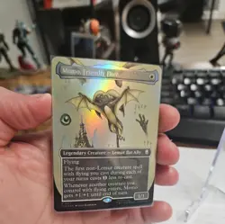 Momo, Friendly Flier (Borderless) MTG Avatar: The Last Airbender Foil - Image 3
