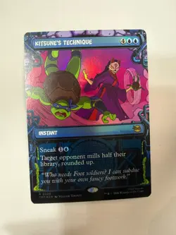 Kitsune's Technique (Showcase FOIL) - MTG: Teenage Mutant TMNT - SHIPS NOW! - Image 1