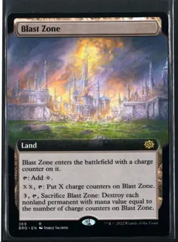 2022 The Brothers' War Blast Zone EXTENDED Expansion/Rare #369 - Image 1