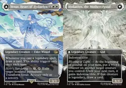Venat, Heart of Hydaelyn // Hydaelyn, the Mothercrystal (#329) - Foil FIN NM MTG - Image 1