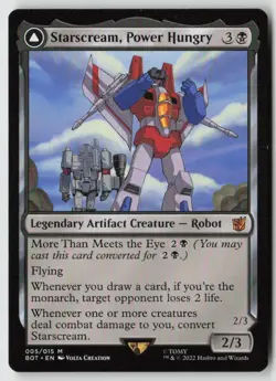 Starscream, Power Hungry Universes Beyond: Transformers (5) Normal - MTG - Image 1