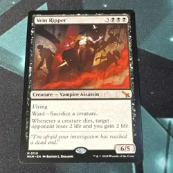 MTG Magic the Gathering Vein Ripper (110/462) Murders at Karlov Manor LP - Image 1